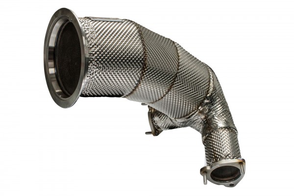 HJS ECE Downpipe Audi S4 (3.0 Turbo - Euro 6)