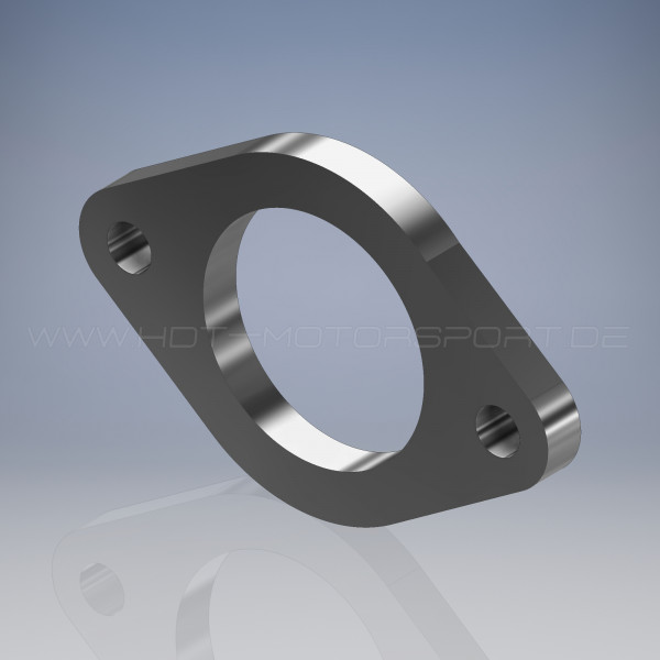 Auspuffflansch Mitsubishi Pajero V6 K90 6G72 Edelstahl 10 mm