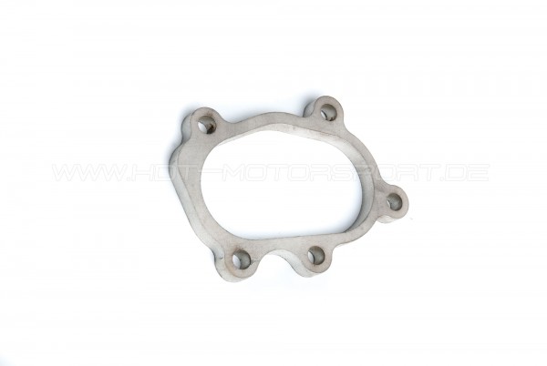 Downpipeflansch Hosenrohrflansch Edelstahl T25